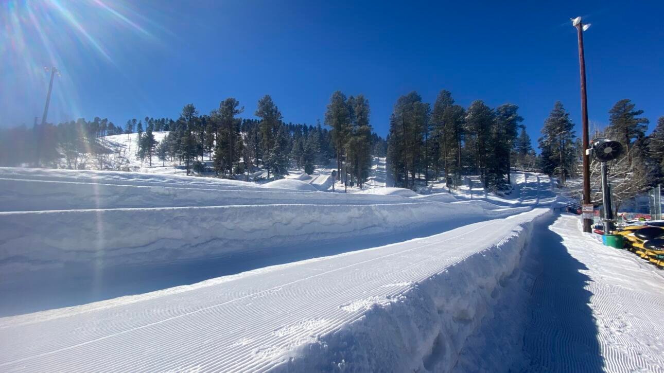 Imagen de destacada, en el parque Ruidoso Winter Park. (Créditos: Ruidoso Winter Park)