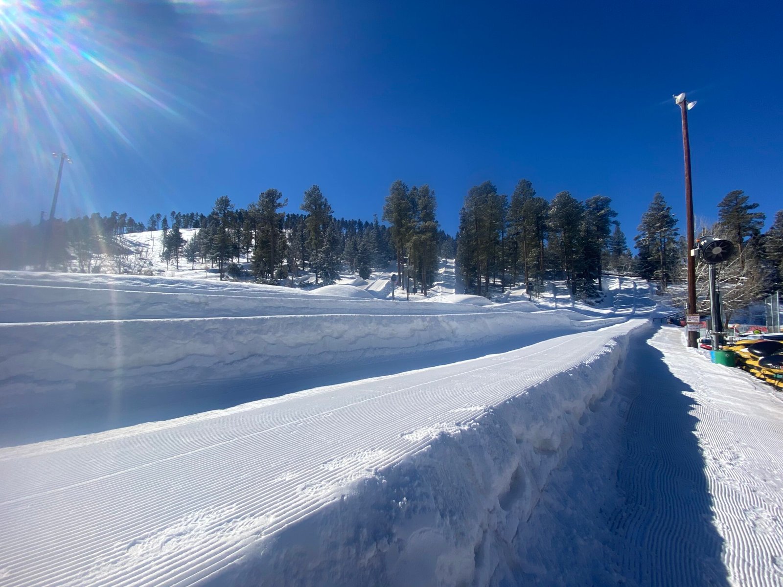 Imagen de destacada, en el parque Ruidoso Winter Park. (Créditos: Ruidoso Winter Park)