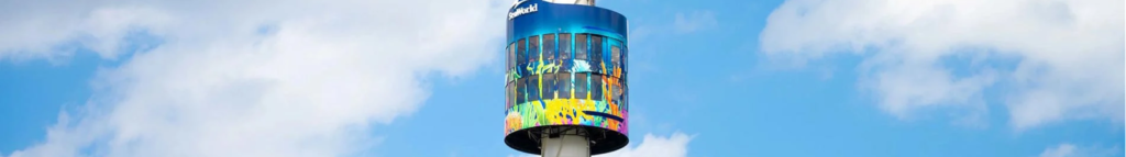 Imagen de Sky Tower, en el parque SeaWorld Orlando, Florida. (Créditos: SeaWorld Orlando, Florida)