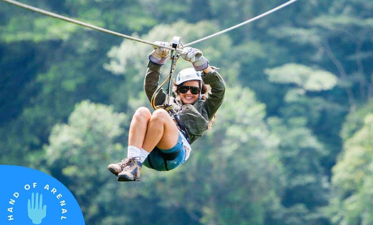 Imagen de destacada, en el parque Sky Adventures Arenal Park. (Créditos: Sky Adventures Arenal Park)