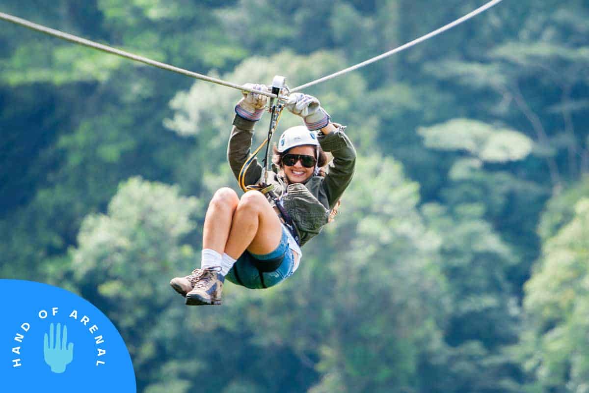 Imagen de destacada, en el parque Sky Adventures Arenal Park. (Créditos: Sky Adventures Arenal Park)